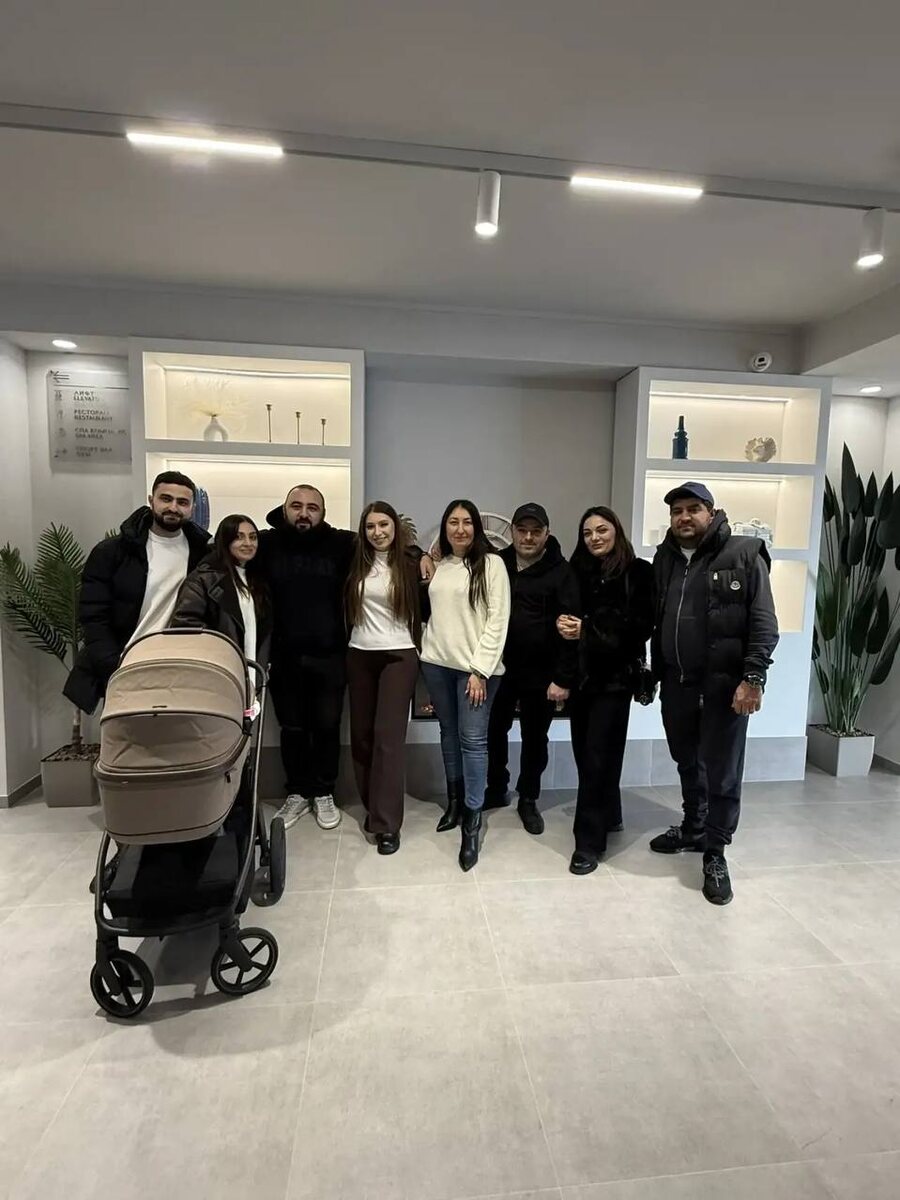 Наши первые гости