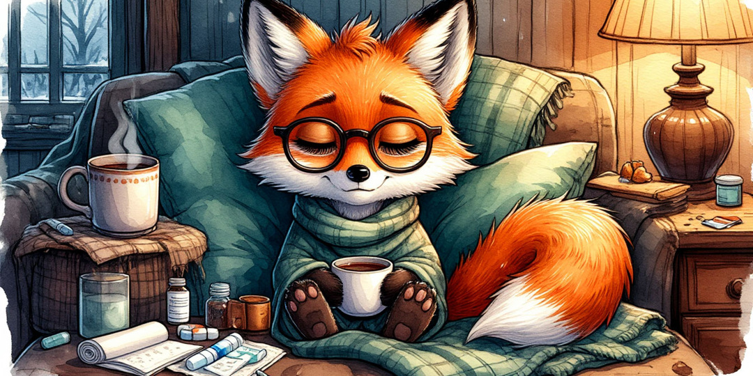 Как в моей жизни сошлись ОРВИ, блохи и кот