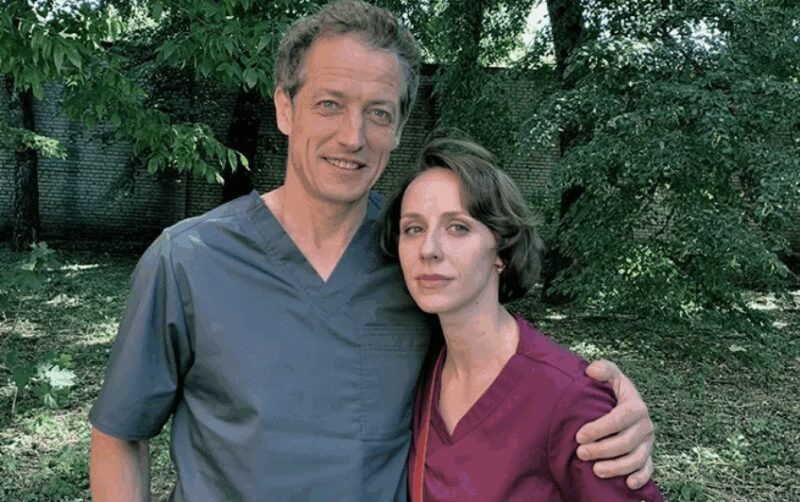    За кадром съёмок сериала «Анатомия убийства».
