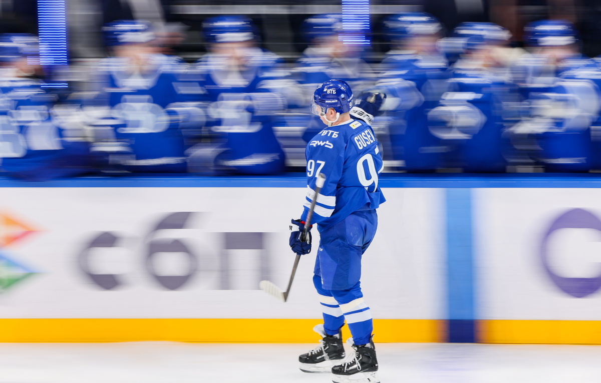    Нападающий московского "Динамо" Никита Гусев  Сергей Савостьянов/ТАСС