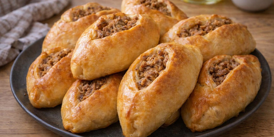 Расстегайчики с мясом — ароматные, румяные и очень домашние