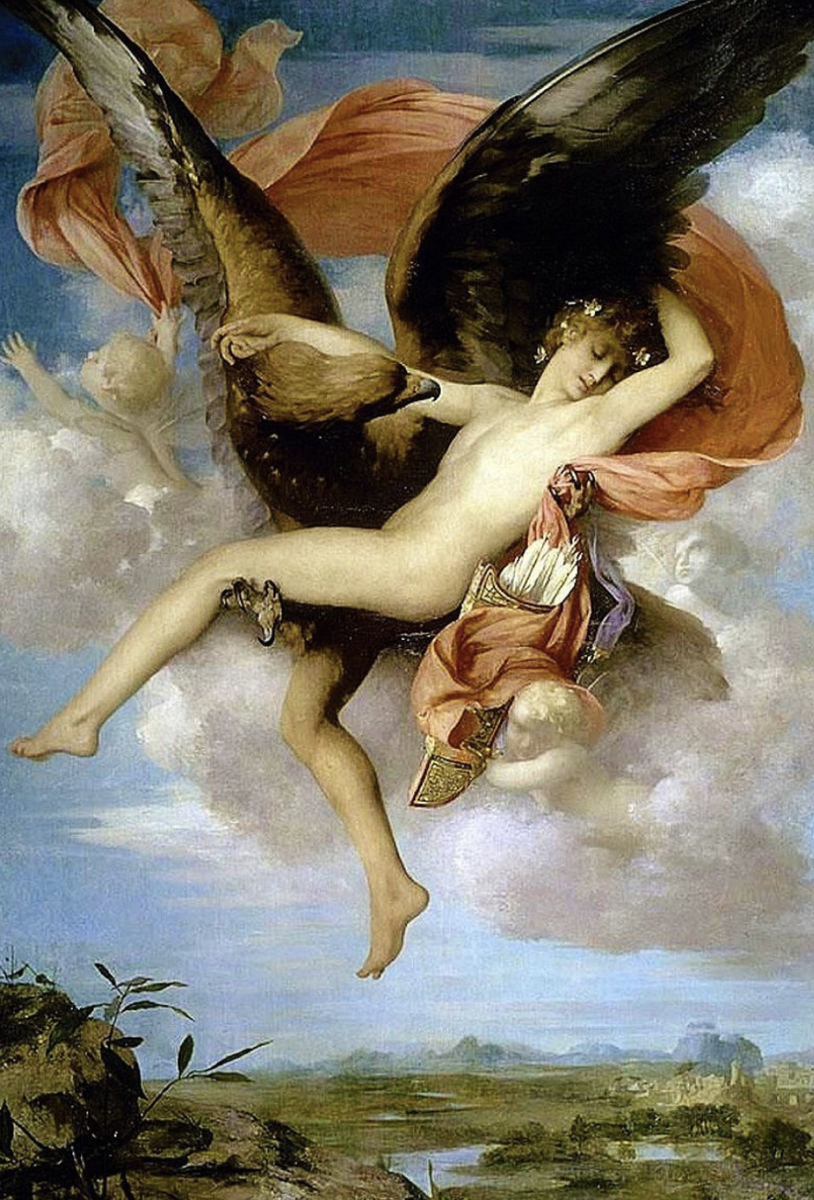 Габриэль Феррье, Похищение Ганимеда, 1874