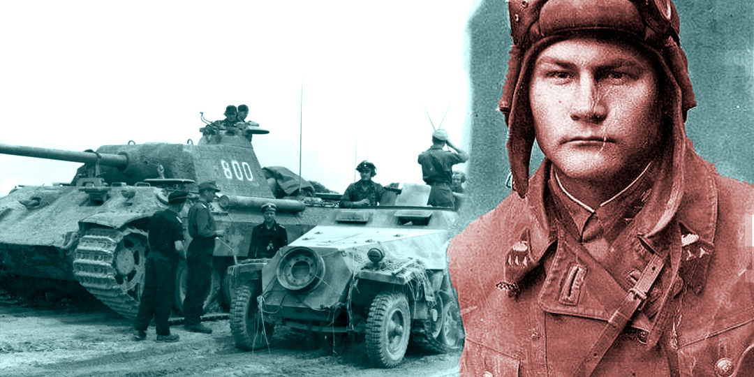 В бою с 20 танками вермахта его подбили, но немцы не знали, что у него остались гранаты