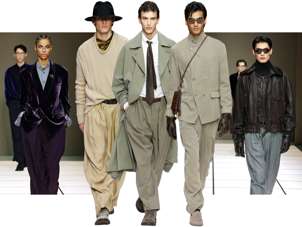 На миланской Неделе моды прошло первое мужское шоу бренда без участия Джорджо Армани (Источник: Соцсети)