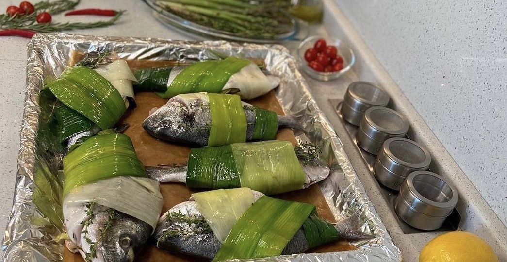 Дорада в порее — ресторанный вкус у вас дома 🐟✨