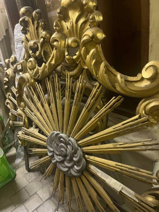 Ремонт иконостаса
Фото: АНО «Возрождение объектов культурного наследия в городе Пскове (Псковской области)»