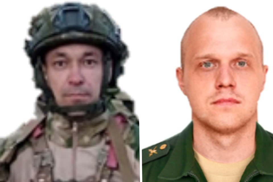    Старший сержант Алмаз Нигамаев и Младший сержант Евгений Савеженко