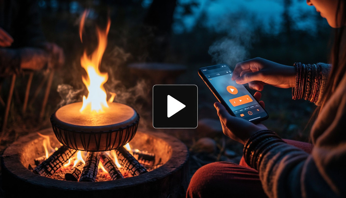 Один и тот же ритм когда-то собирал гребцов, а теперь собирает плейлист. Это момент, когда звук из сигнала стал искусством.