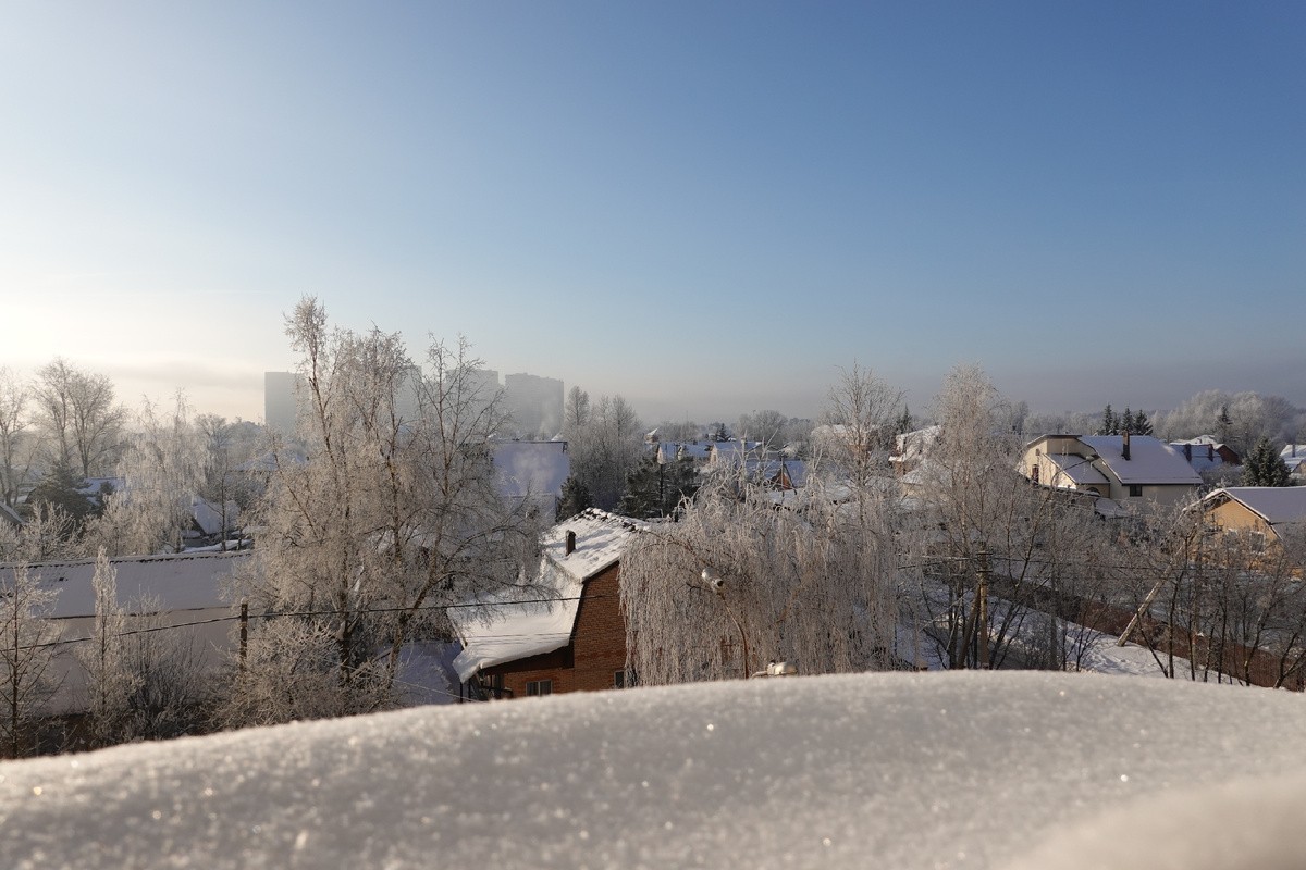 Вид из окна