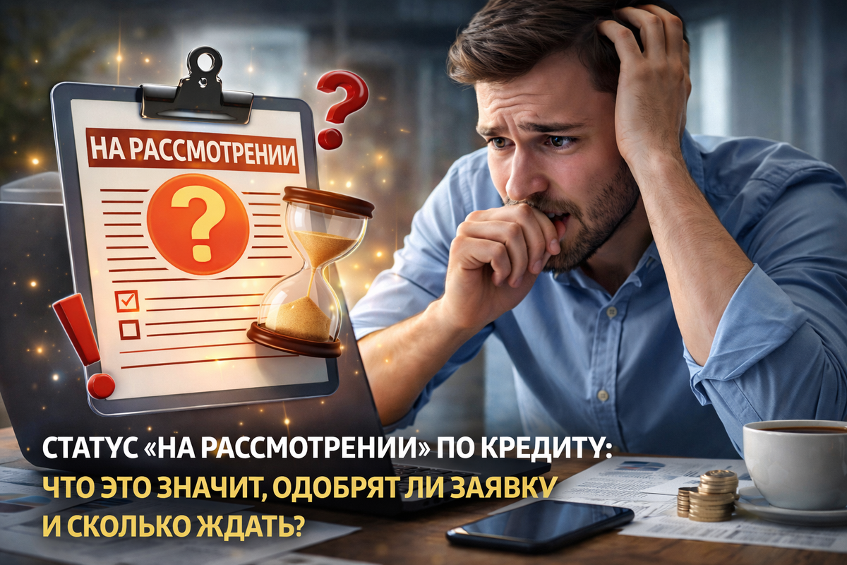Статус «на рассмотрении» по кредиту: что это значит, одобрят ли заявку и сколько ждать 