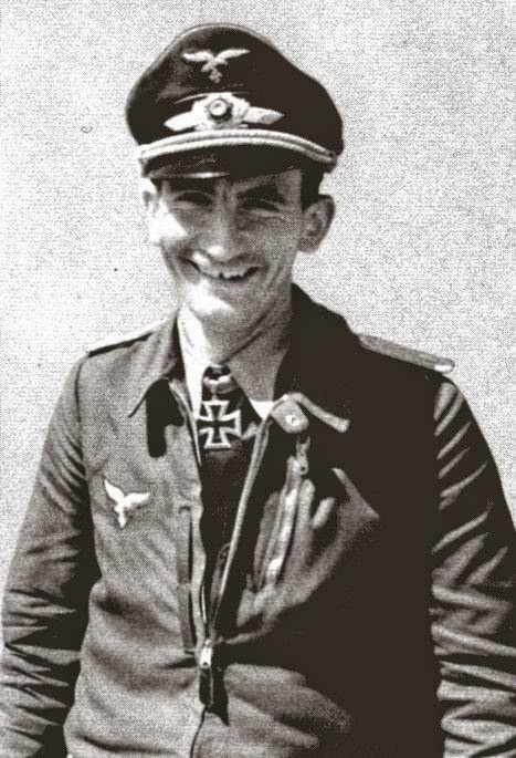 Вернер Лукас - далеко не самый худший ас II группы, но и он был не чужд вранья