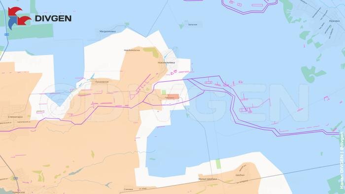 Карта СВО на 20 января 2026 года. ВСУ выбиты из Павловки. Фото © Telegram / divgen