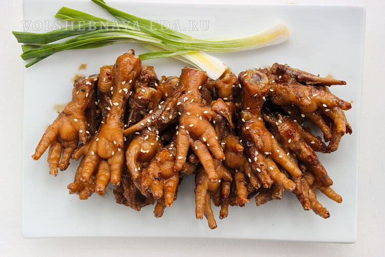 Куриные лапки по-китайски