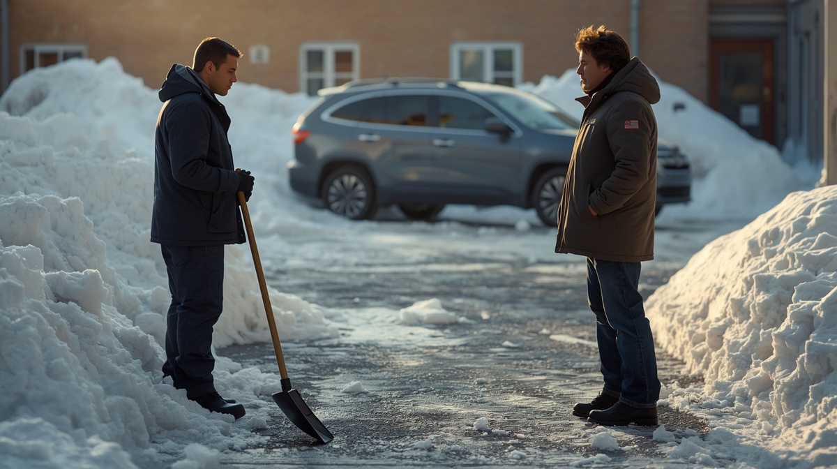 В нашем тесном дворе действовал железный закон: кто расчистил место от снега, тот там и паркуется. После метели я отвоевал у зимы свой квадрат асфальта, но вечером на нем стоял чужой автомобиль. Моя реакция оказалась не той, которую ждали все, включая меня самого.