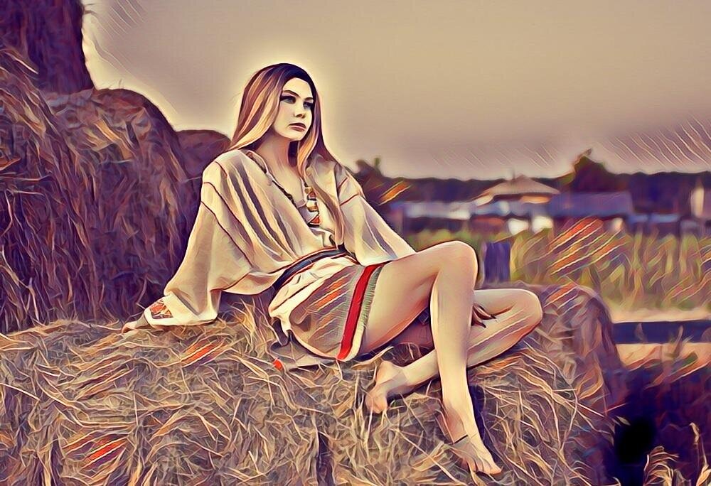 Красивая девушка