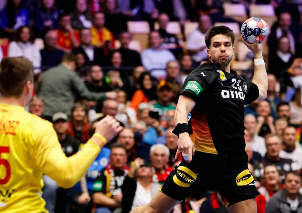    Ренарс Ущинс отличился сегодня у Германии 8 раз