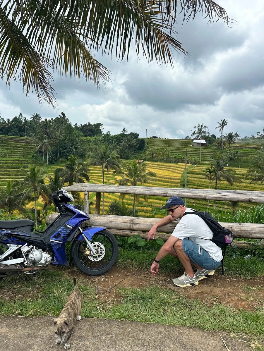    Кристина поделилась в соцсетях снимком возлюбленного, с которым отдыхает на Бали. Фото: соцсети.
