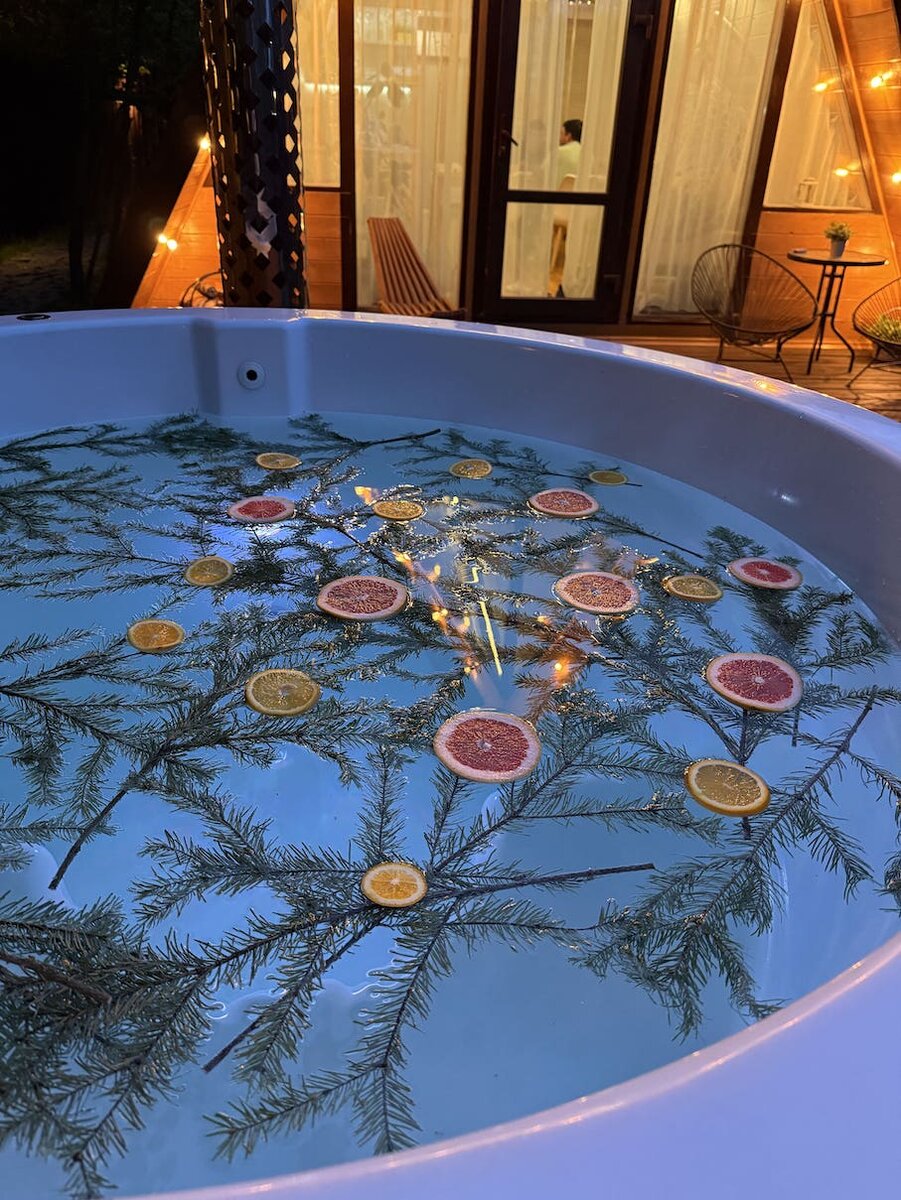 Купель фурако вечером - быстрый способ расслабиться на 8 марта