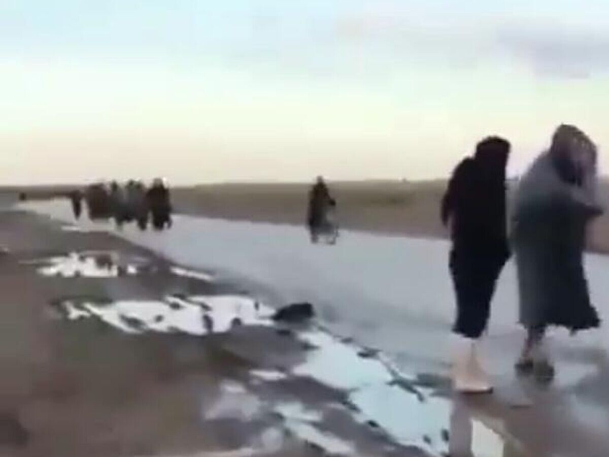    Около 1,5 тысячи боевиков террористической группировки ИГИЛ* были освобождены из тюрьмы эш-Шаддади в Хасаке, Сирия | © Кадр видео из соцсетей