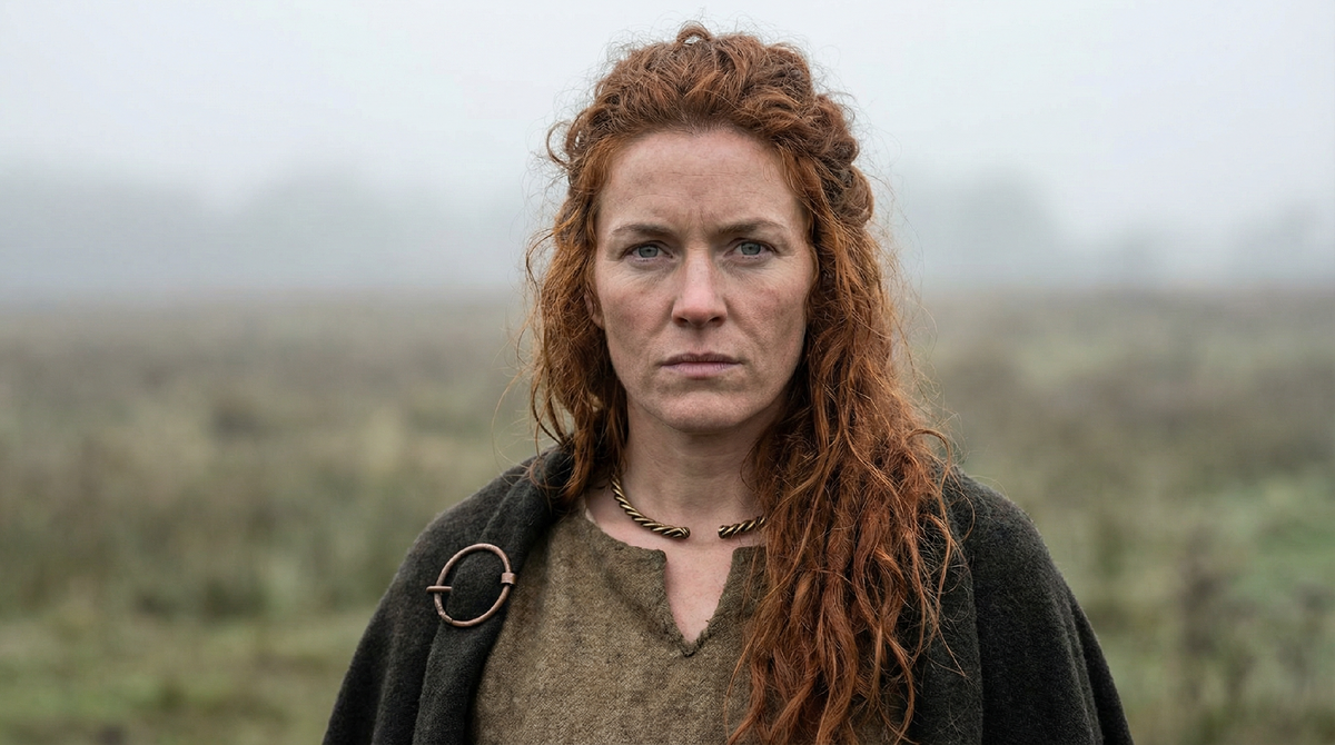 Королева Боудикка - современная фото реконструкция