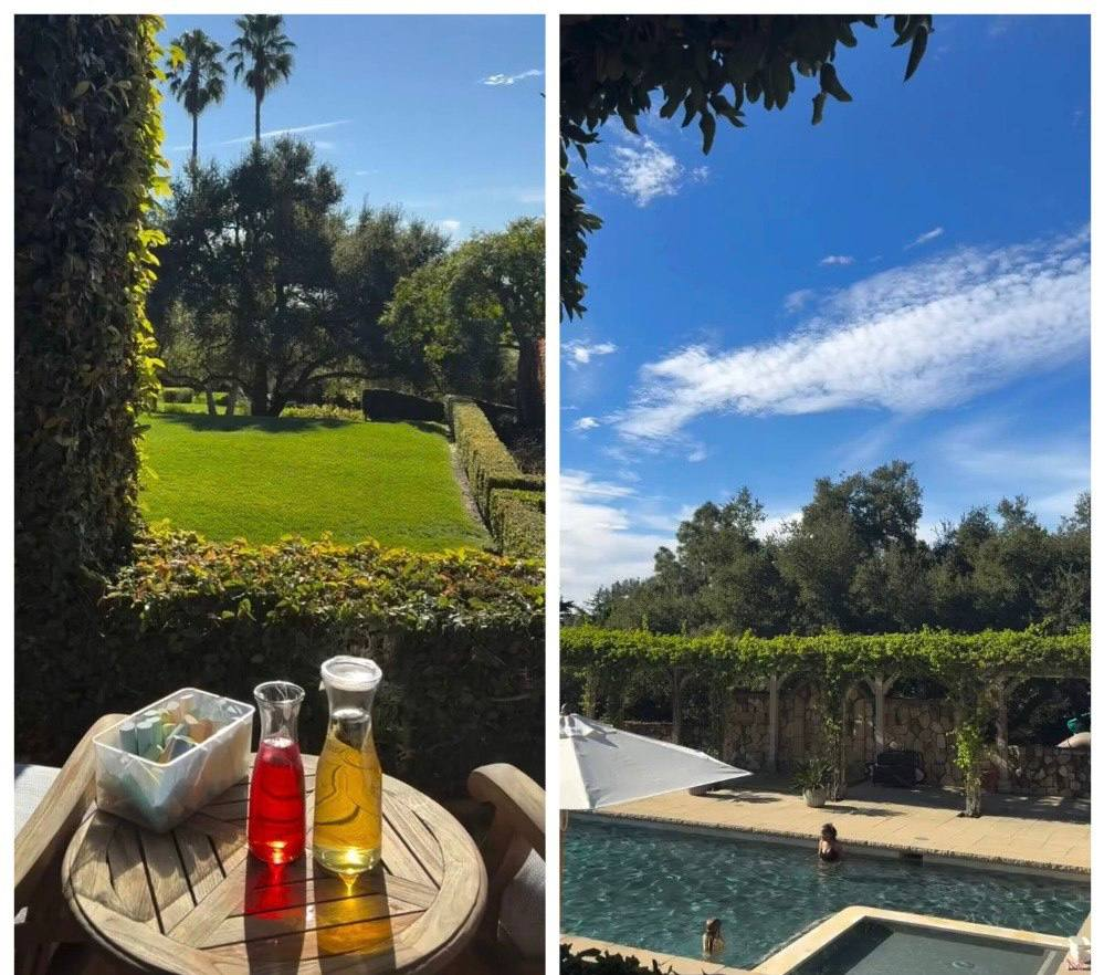 Скриншоты из видео, опубликованных Меган