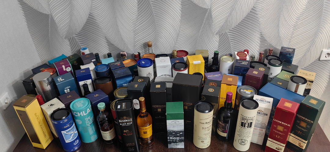 Моя коллекция виски. Сколько и чего удалось накопить за 6 лет.