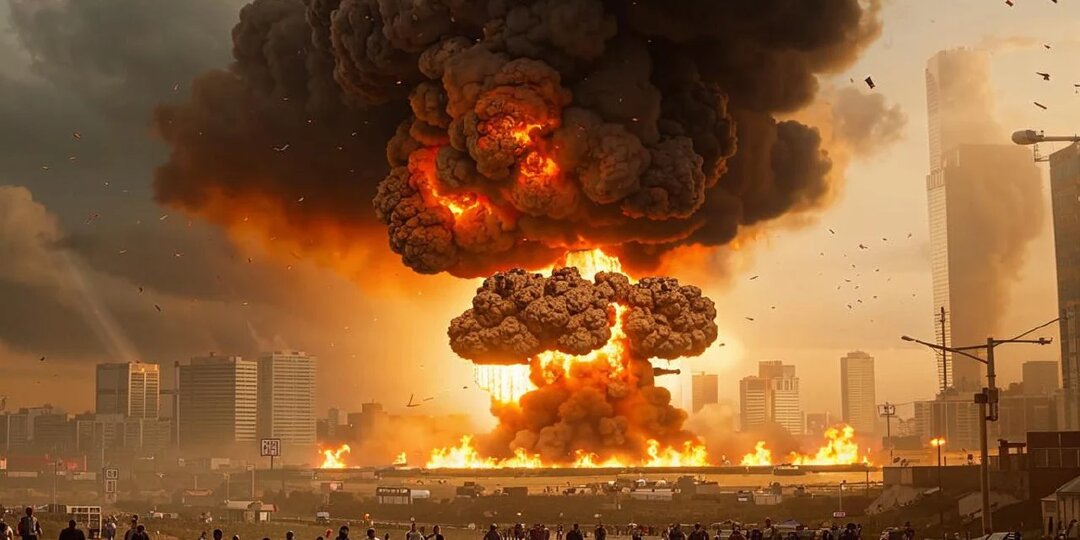 В 23:49 начался финал СВО. Кошмарный удар и "угроза Чернобыля": 1000 "Гераней", "Цирконы". В небе "ядерная триада". "Жирная" цель - ОРУ АЭС