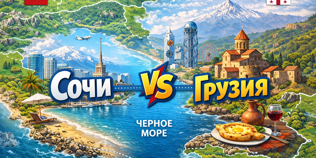 Батуми или Сочи, почему выбираю Грузию в межсезонье, сравнение стоимости и качества отдыха