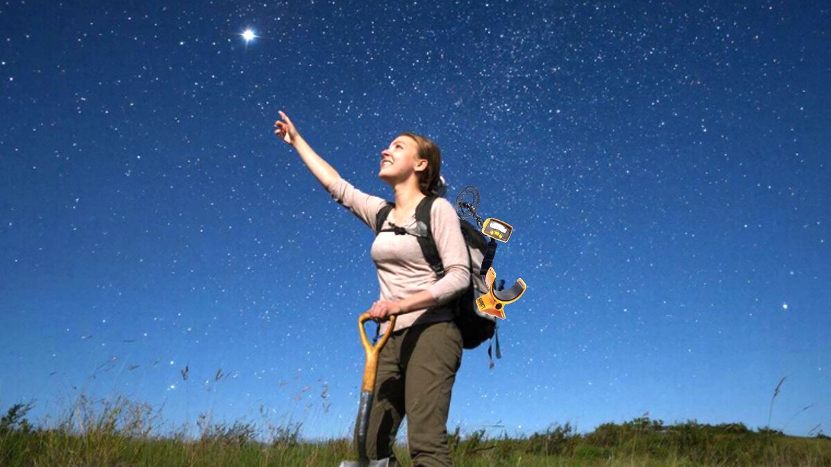 Кладоискатель и звёзды.