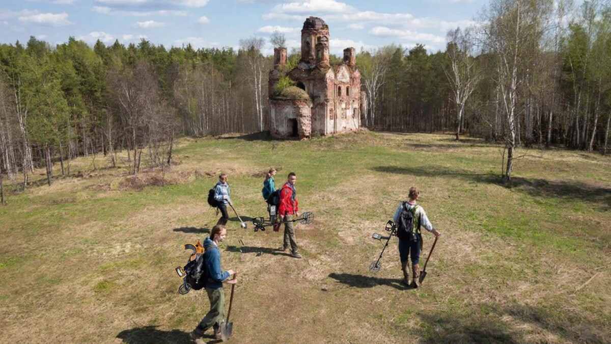 Весна для кладоискателя рай.