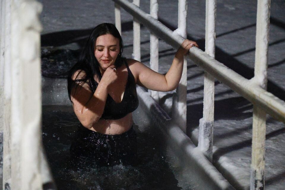    Крещение в Барнауле. Источник: Олег Укладов