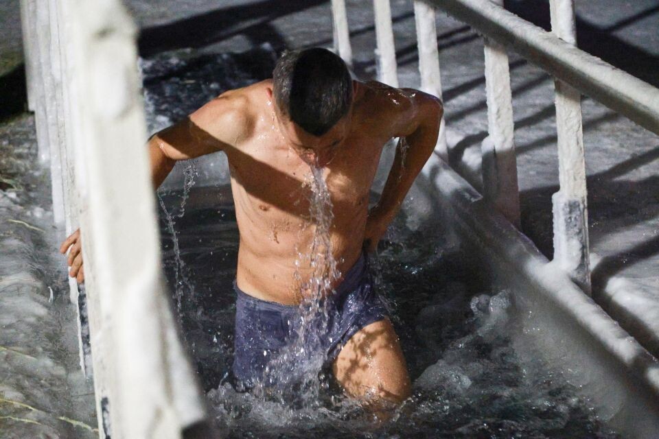    Крещение в Барнауле. Источник: Олег Укладов