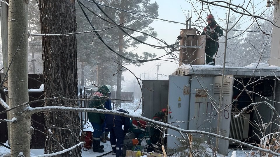 Сотни жителей Маркова остались без электричества в 40-градусный мороз
