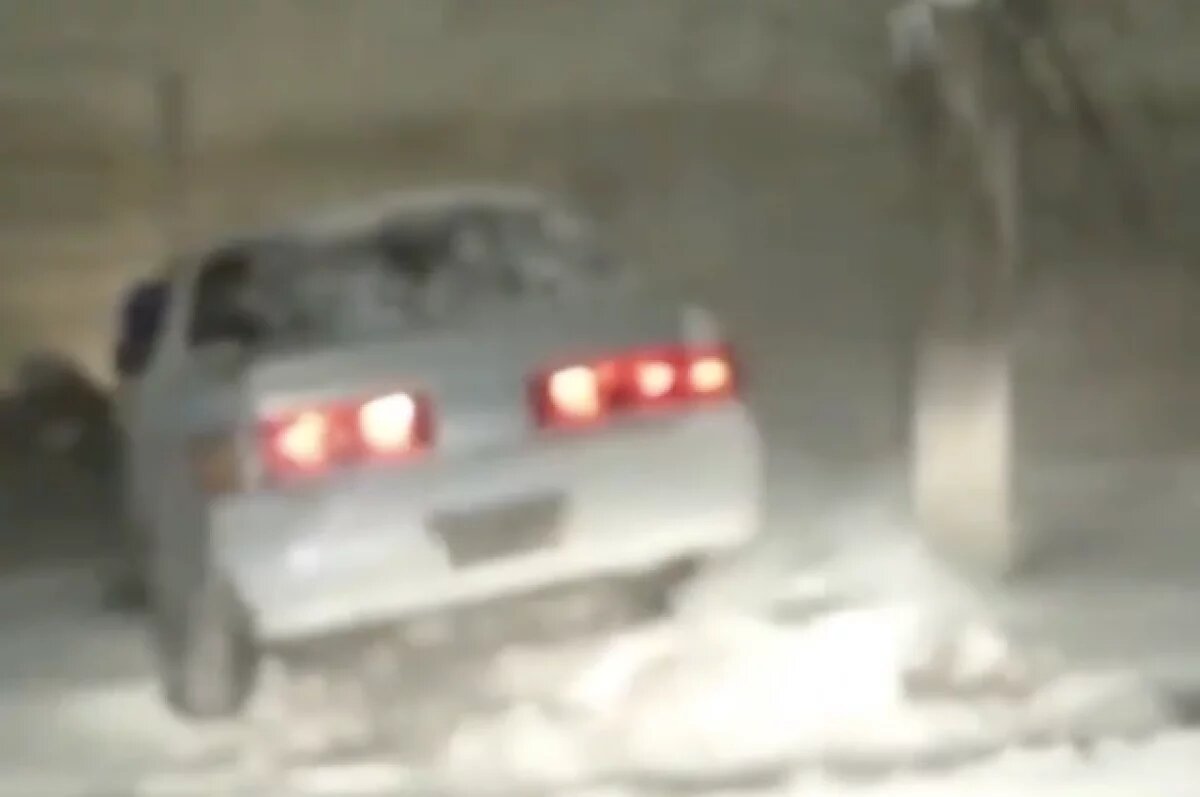    Пьяный водитель Mark пытался скрыться от экипажа ДПС на ГРЭС в Чите