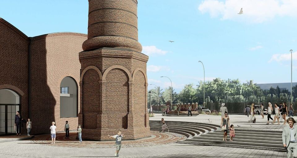    Проект реставрации электростанции на ул. Промышленная, 8. Источник: мастерская «Классика»