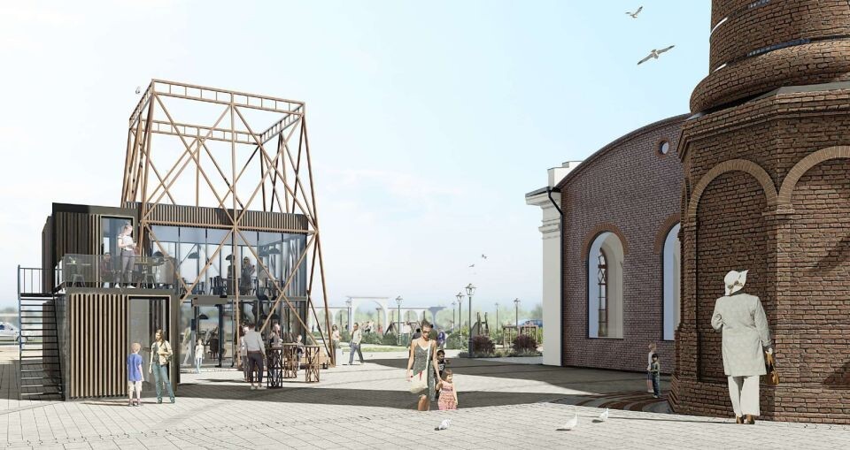    Проект реставрации электростанции на ул. Промышленная, 8. Источник: мастерская «Классика»