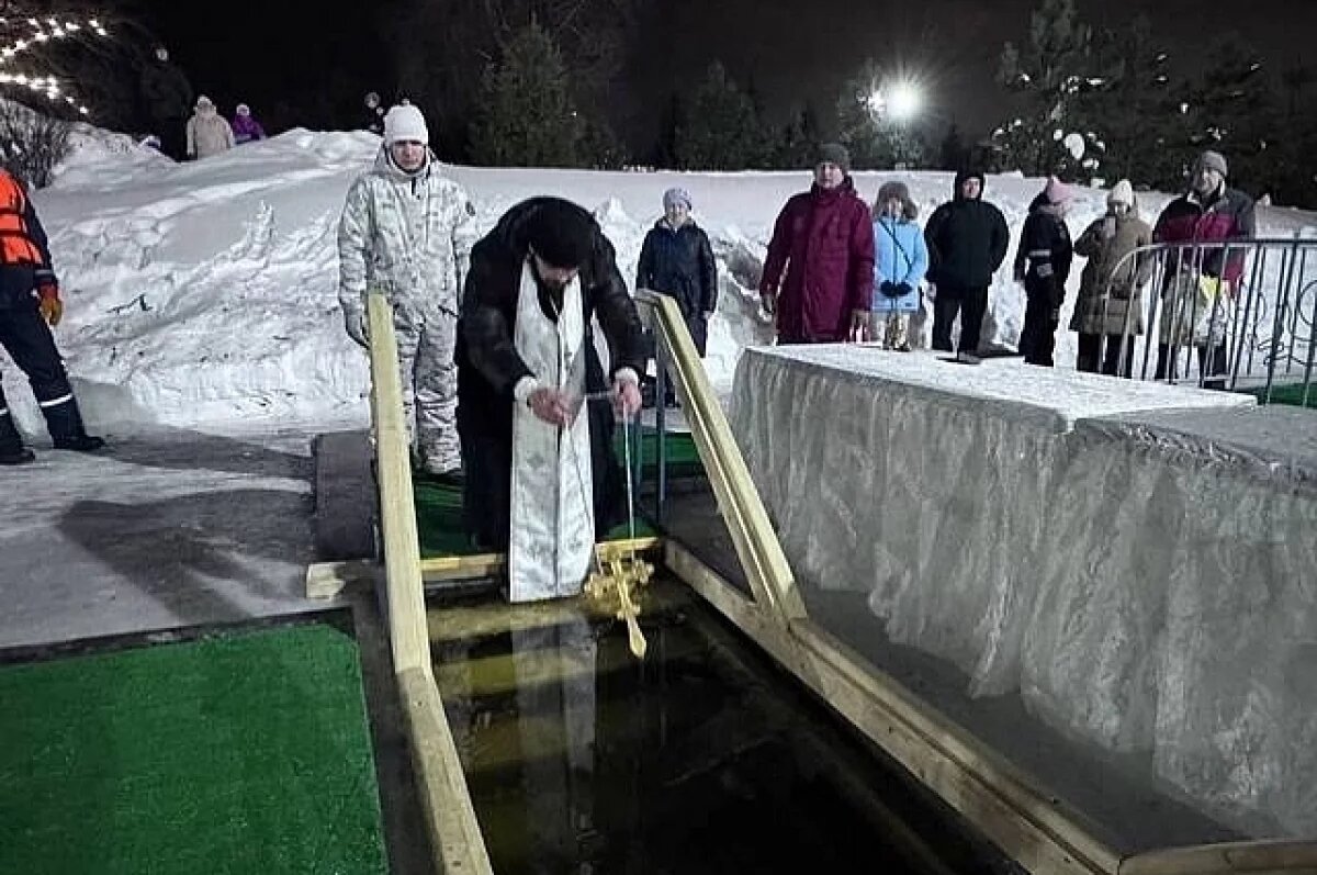    В Башкирии в крещенских купаниях приняли участие более 26 тысяч человек