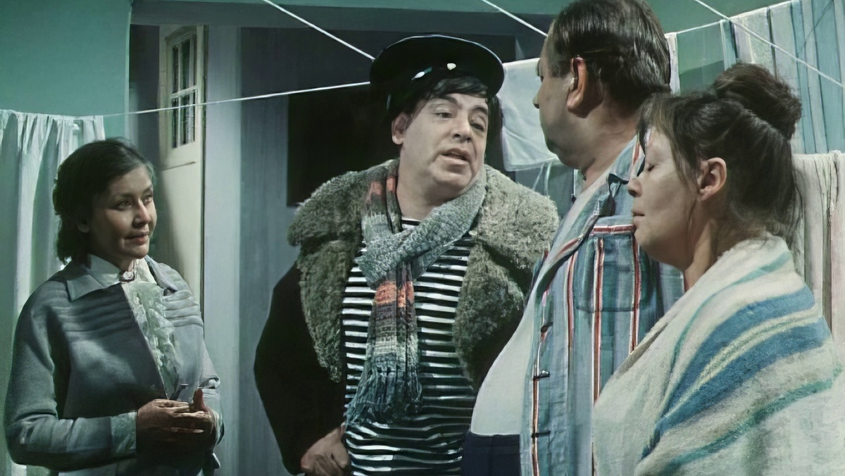 «Бум меняться? Бум, бум, бум!». Кадр из телефильма «Волшебная сила искусства»