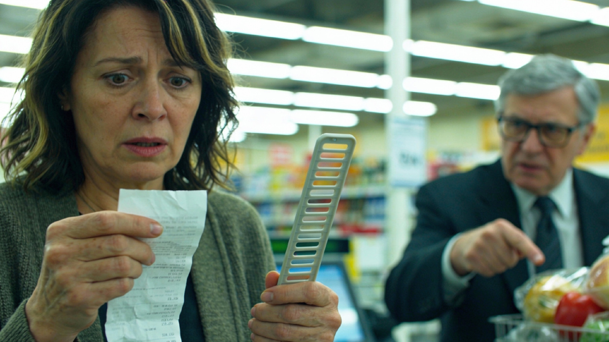 Разделитель на кассе: как магазин выдает жадного мужчину