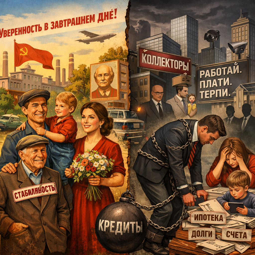 💸 Советская «стабильность» vs. современная кабала: кто на самом деле жил лучше?