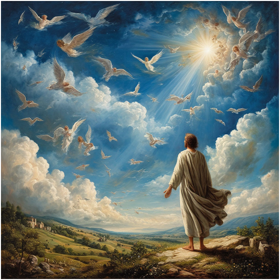 Сгенерировано ИИ-взгляд Души из небытия.