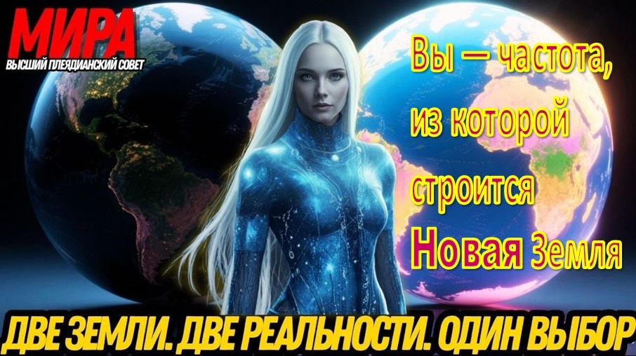Вы — частота, из которой строится Новая Земля: Январь 2026 | Мира. Высший Плеядеанский Совет
