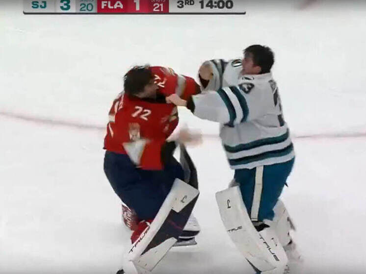     скриншот трансляции НХЛ