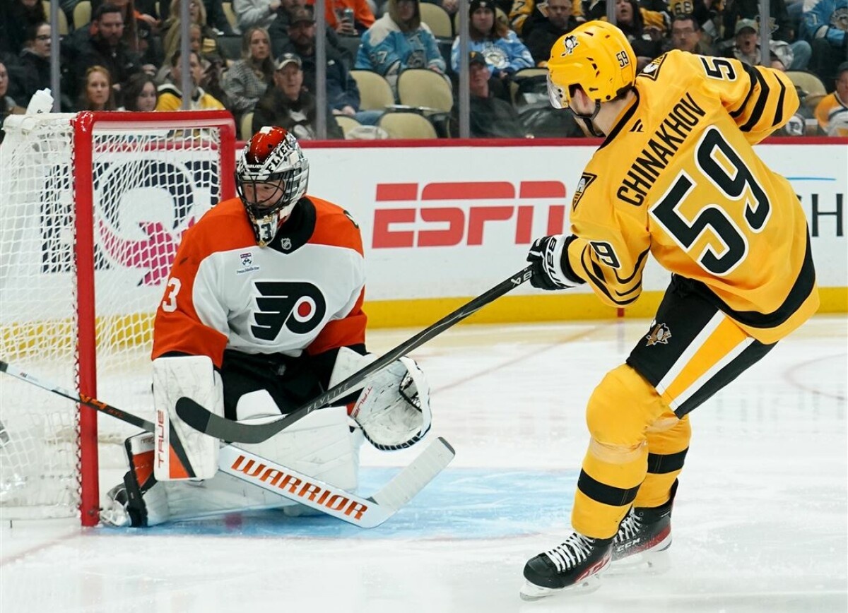     The Hockey News: Чинахов не удивлён увольнению тренера «Коламбуса», уверенно начиная путь в «Питтсбурге»