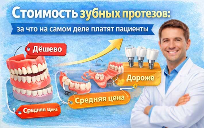 Стоимость зубных протезов: за что на самом деле платят пациенты
