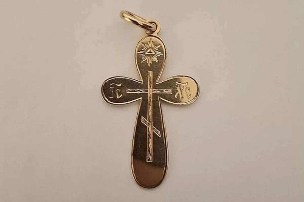    В Новосибирске продают золотой крест за 40 миллионов рублей