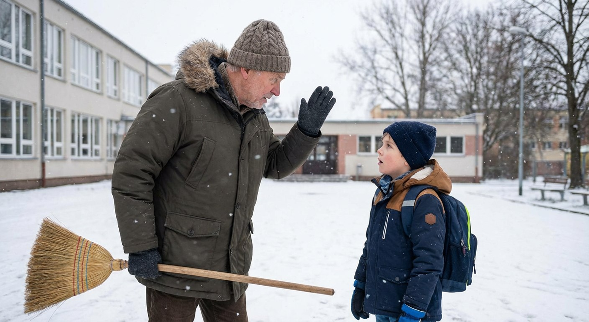В Дербенте в школе № 17 случилось ужасное происшествие. Фото: нейросеть