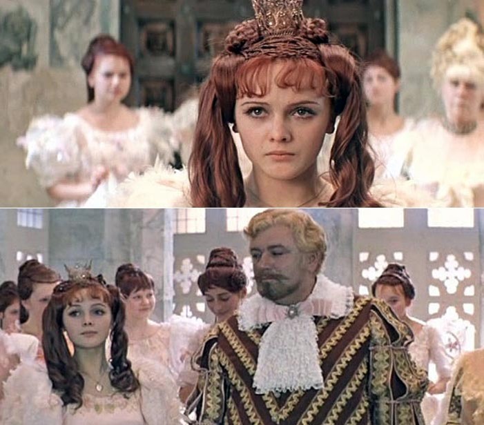 Ирина Юревич в фильме "Принцесса на горошине"  1976г