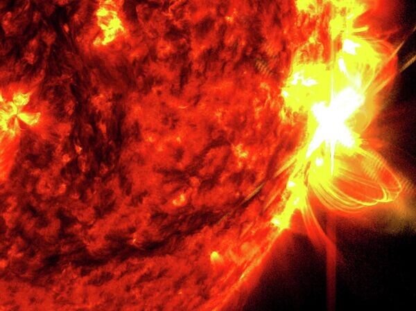 Самый мощный за четверть века радиационный шторм происходит у Земли