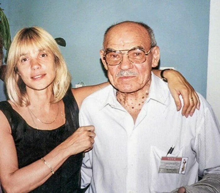 Михаил Глузский и Вера Глаголева